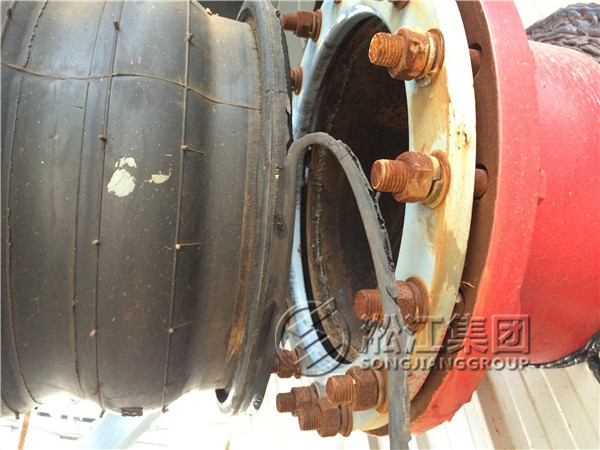 蘇州某碼頭項目雙球橡膠接頭拉脫問題報告