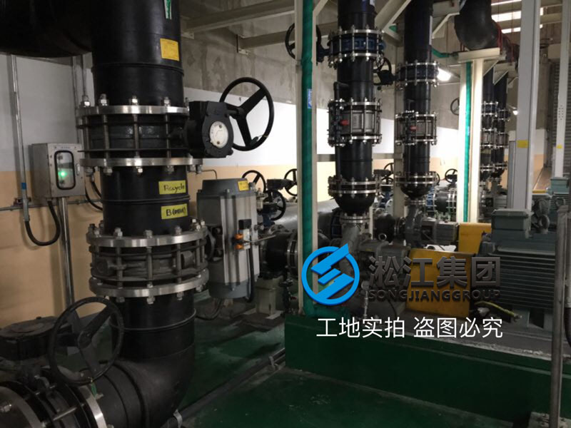【昆山三星電機(jī)工廠】EPDM同心異徑橡膠防震接頭案例