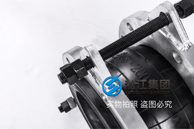 【鍍鋅】DN200單球鍍鋅法蘭橡膠接頭