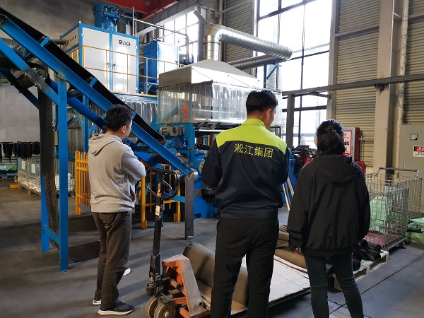 橡膠接頭客戶到南通工廠參訪